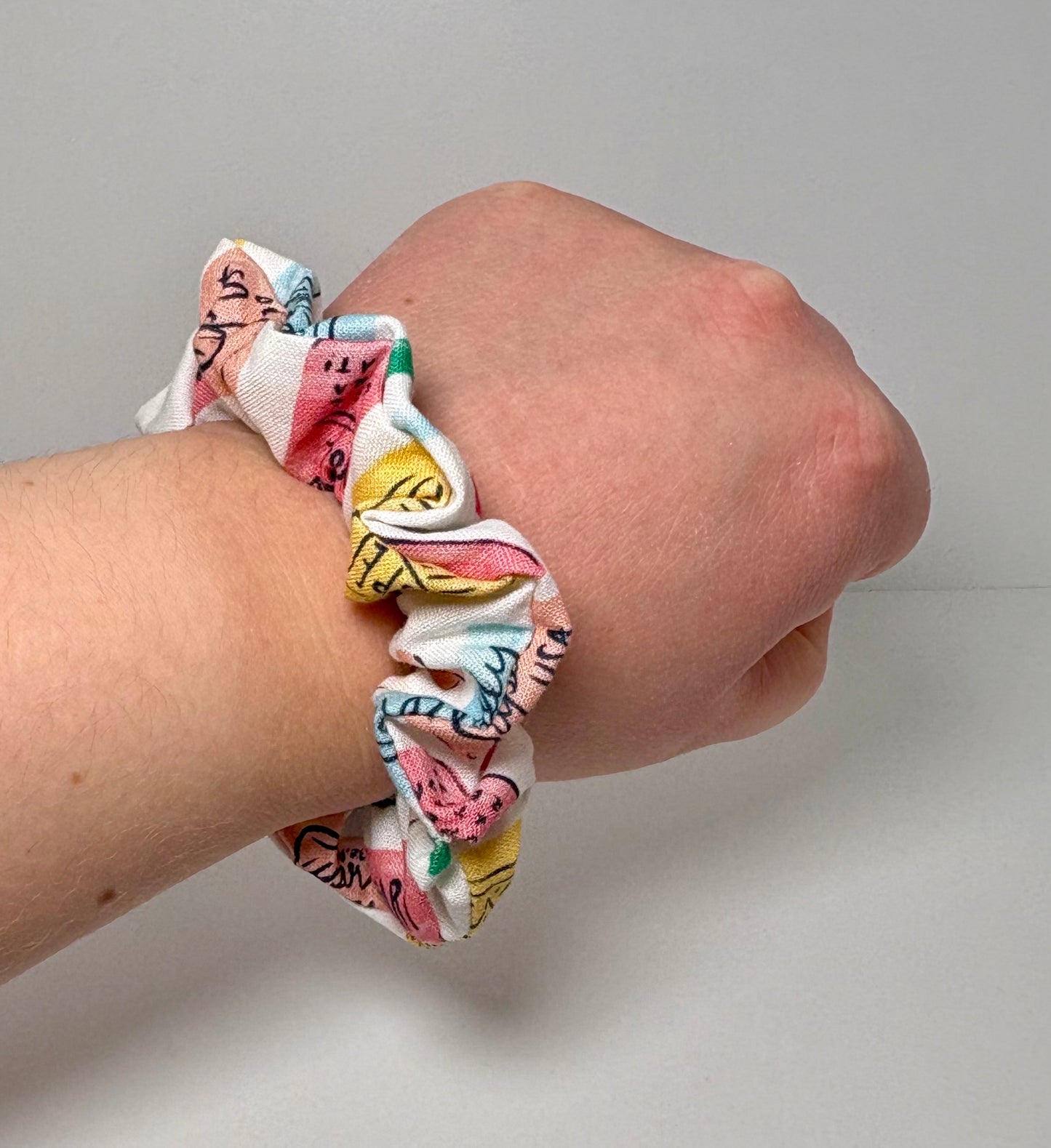 School Themed Scrunchies
