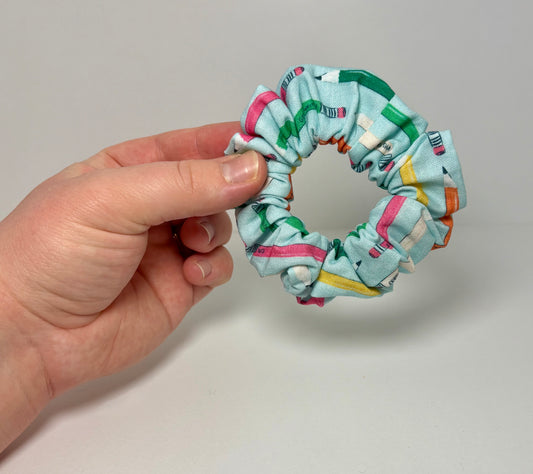 School Themed Scrunchies
