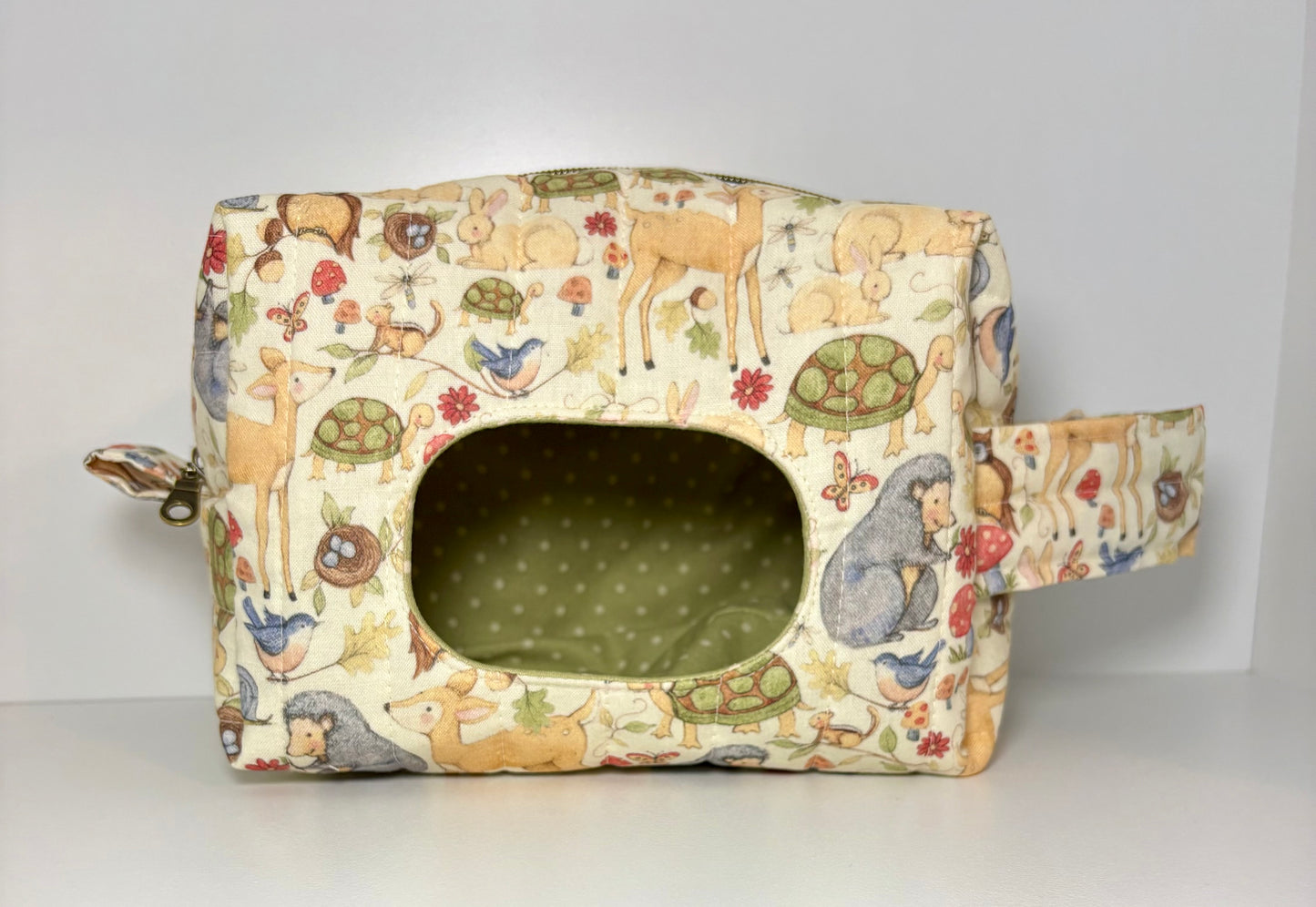 Custom Diaper and Wipes Zipper Pouch