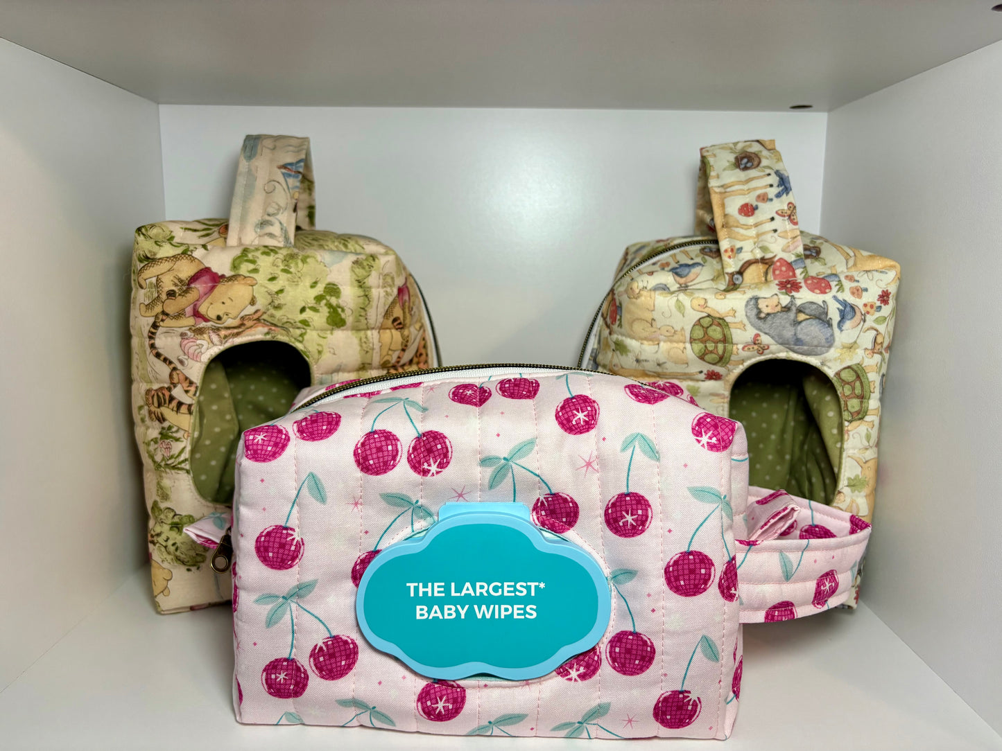 Custom Diaper and Wipes Zipper Pouch