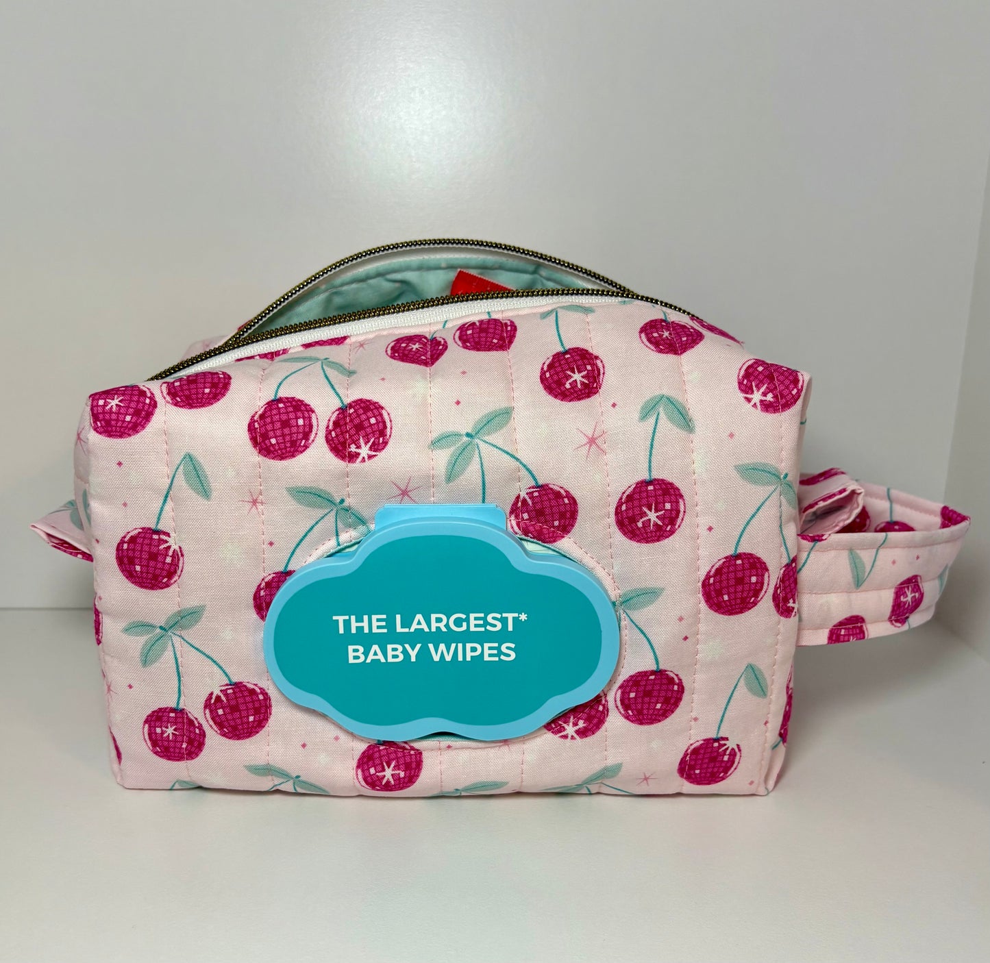 Custom Diaper and Wipes Zipper Pouch