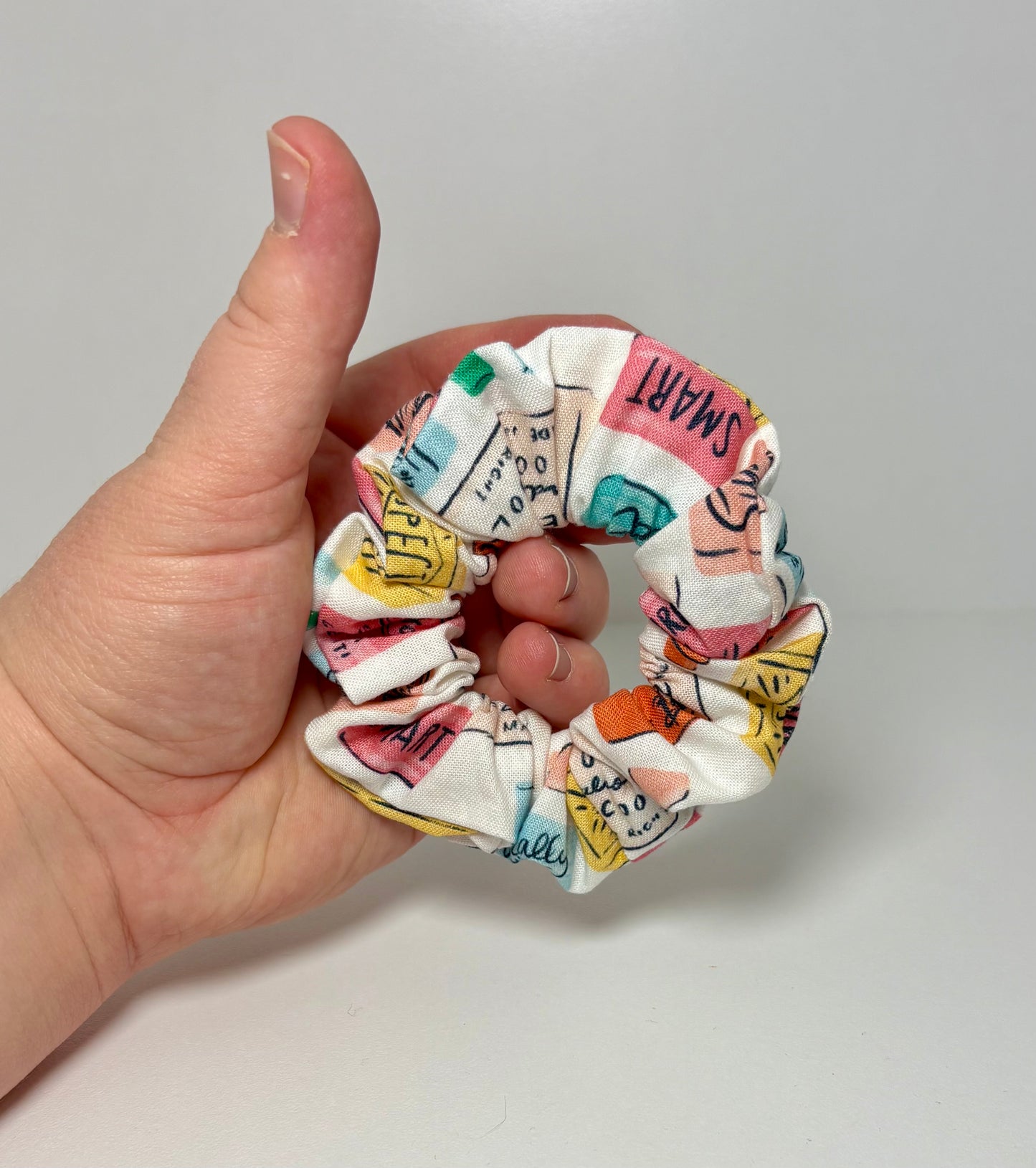 School Themed Scrunchies