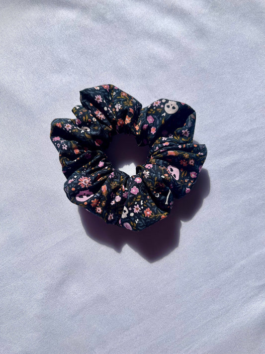 Floral Bones Scrunchie